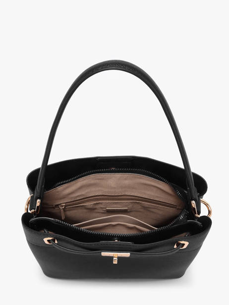 Sac Porté épaule Saffiano David jones Noir saffiano 4 vue secondaire 2