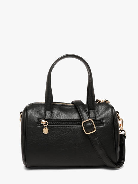 Sac Bandoulière Bride Lulu castagnette Noir bride BADER vue secondaire 4