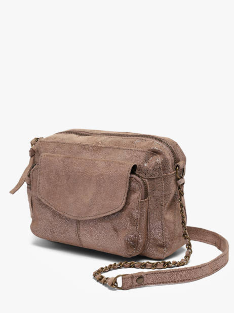 Sac Bandouliere Naina Cuir Pieces Beige naina 17063358 vue secondaire 2