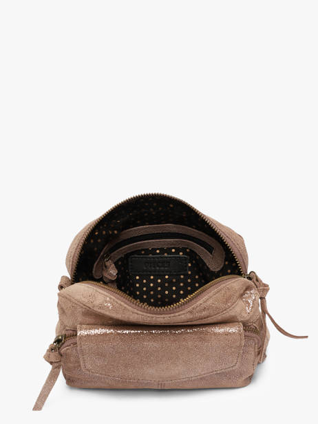 Sac Bandouliere Naina Cuir Pieces Beige naina 17063358 vue secondaire 3