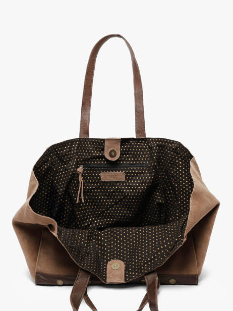 Sac Porté épaule Ava Cuir Pieces Beige ava 17166656 vue secondaire 3
