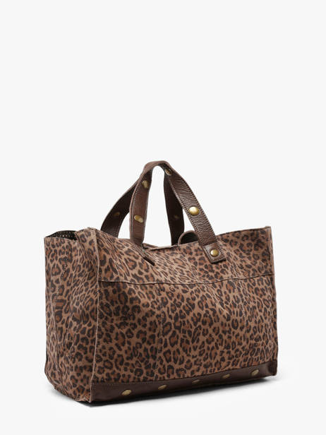 Sac Porté épaule Ava Cuir Pieces Marron ava 17166947 vue secondaire 2
