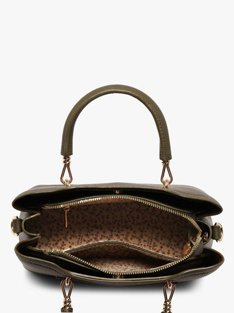 Sac Bandoulière Grained Flora & co Vert grained H6931 vue secondaire 2
