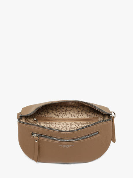 Sac Banane Flora & co Beige grained F8546 vue secondaire 2