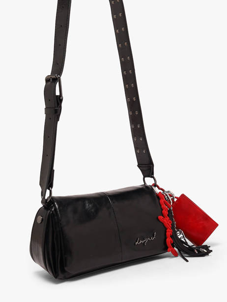 Sac Bandoulière Galaxy Desigual Noir galaxy 26WAXPB1 vue secondaire 2