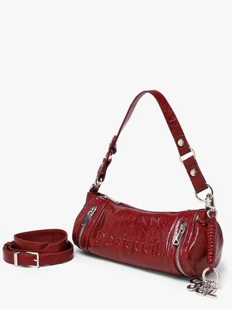 Sac Porté épaule Half Logo Desigual Rouge half logo 26WAXPA2 vue secondaire 2