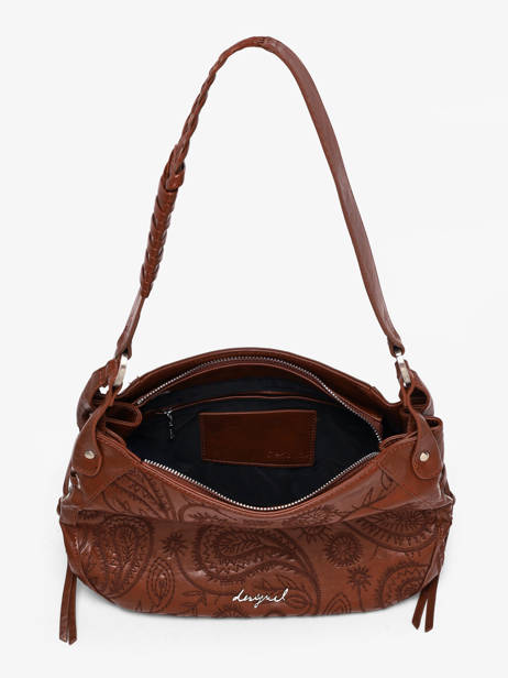 Sac Porté épaule Sirocco Desigual Marron sirocco 26WAXP90 vue secondaire 3