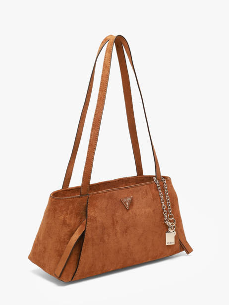 Sac Porté épaule Devon Polyester Guess Marron devon SG974509 vue secondaire 2
