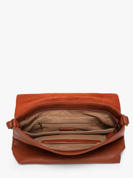 Sac Bandoulière Soft Mandoline Marron soft MD5231 vue secondaire 2