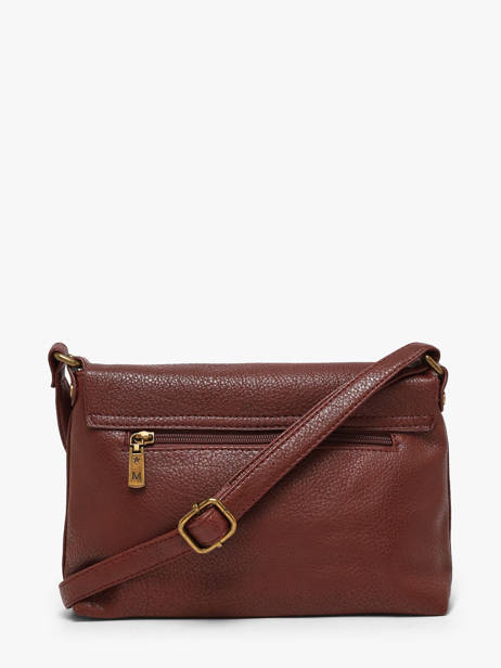 Sac Bandoulière Soft Mandoline Marron soft MD5239 vue secondaire 3