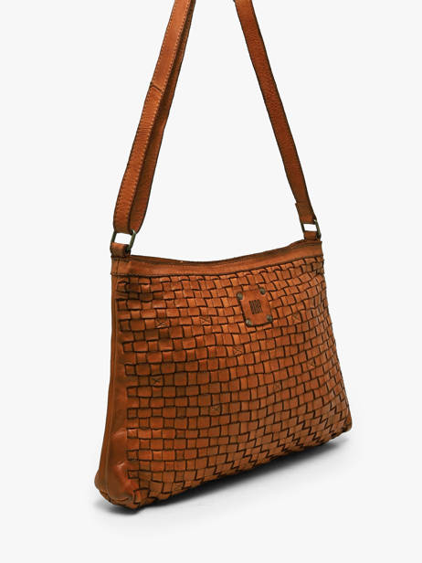 Sac Bandoulière Heritage Cuir Biba Marron heritage KA2 vue secondaire 3