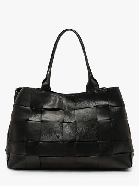 Sac Porté épaule Heritage Cuir Biba Noir heritage WAN7L vue secondaire 3