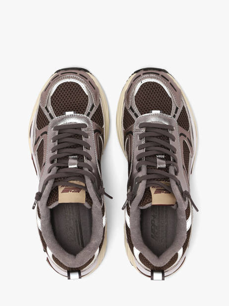 Sneakers En Cuir Mrp star Argent women 59 vue secondaire 3