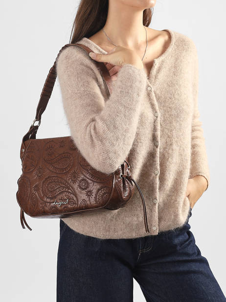 Sac Porté épaule Sirocco Desigual Marron sirocco 26WAXP90 vue secondaire 1
