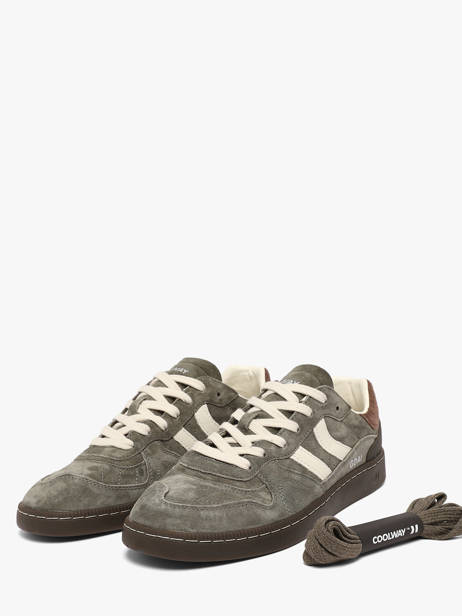 Sneakers En Cuir Coolway Gris men 8643817 vue secondaire 1