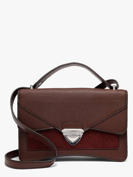 Sac Bandoulière La Suite Cuir Paul marius Rouge la suite MGEORSUI