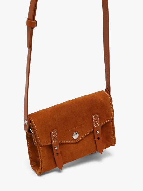 Sac Bandoulière La Suite Cuir Paul marius Orange la suite MINISUI vue secondaire 1