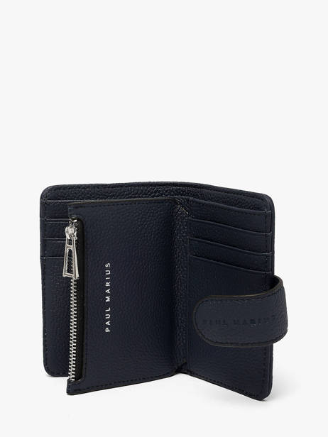 Portefeuille Cuir Paul marius Bleu la suite VALENSUI vue secondaire 1
