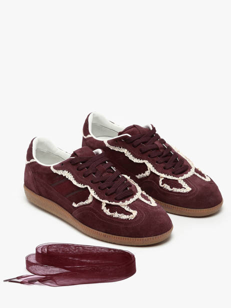 Sneakers Tb.490 In Leather Alohas Red women 10082303 other view 2