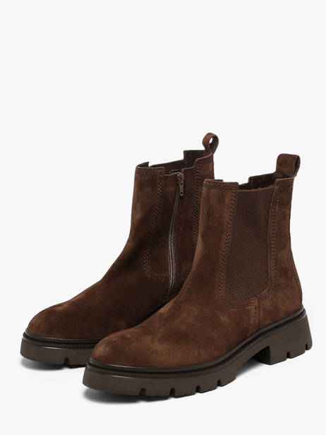 Chelsea Boots En Cuir Gabor Marron women 10 vue secondaire 1