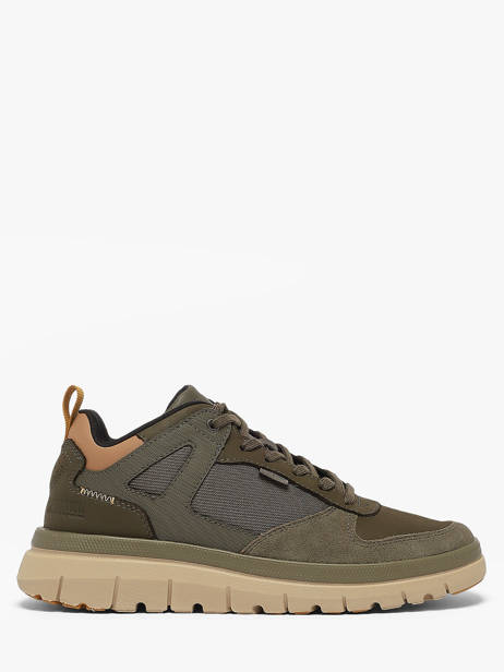 Sneakers En Cuir Palladium Vert men 4340325
