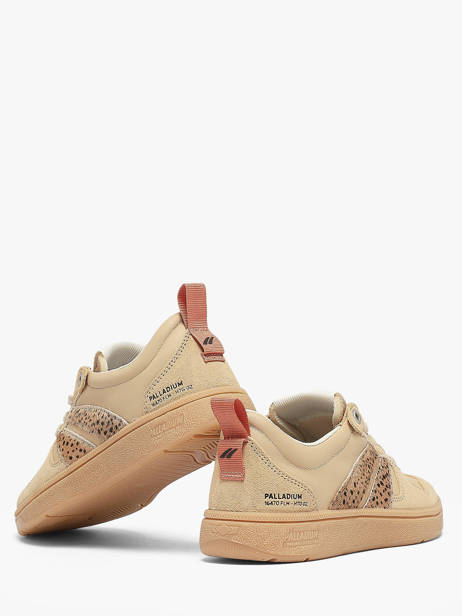 Sneakers In Leather Palladium Beige women 74485257 other view 2