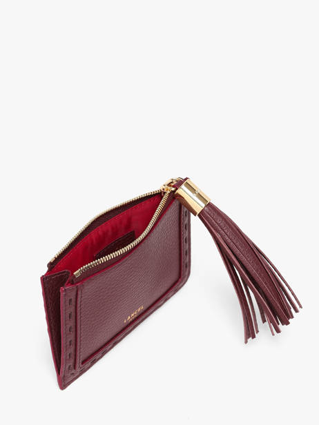 Porte-cartes Premier Flirt Cuir Lancel Violet premier flirt A14033 vue secondaire 1