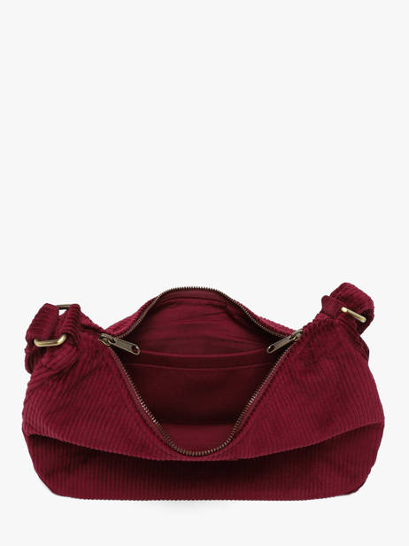 Velvet Rosa Crossbody Bag Hindbag Red velours V other view 3