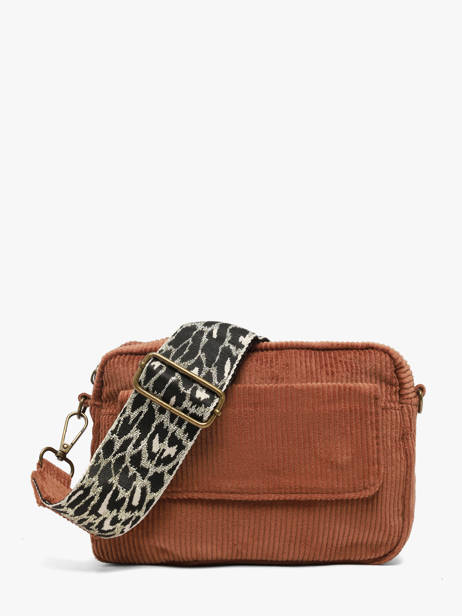 Sac Bandoulière Milla Coton Pieces Marron milla 17159866