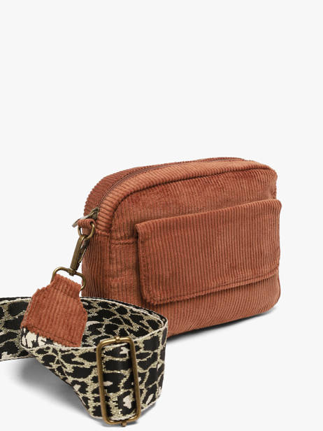 Sac Bandoulière Milla Coton Pieces Marron milla 17159866 vue secondaire 2