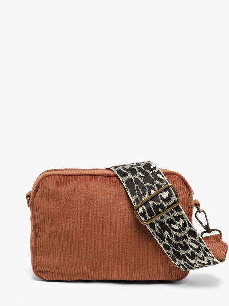 Sac Bandoulière Milla Coton Pieces Marron milla 17159866 vue secondaire 4