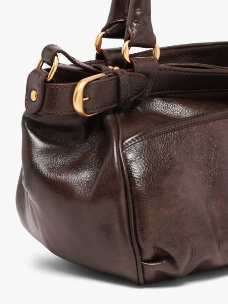 Sac à Main Lune Cuir Vanessa bruno Marron lune 7V40920 vue secondaire 3