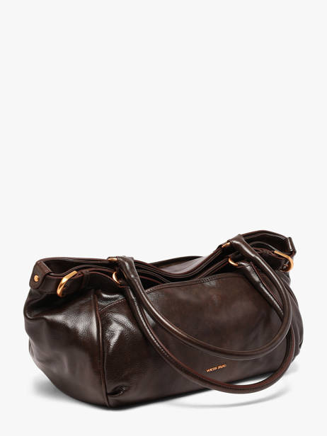Sac Shopping Lune Cuir Vanessa bruno Marron lune 7V40921 vue secondaire 1