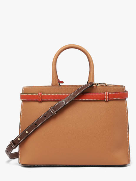 Sac Porté Main Faubourg Cuir Lancel Marron faubourg A13548 vue secondaire 5