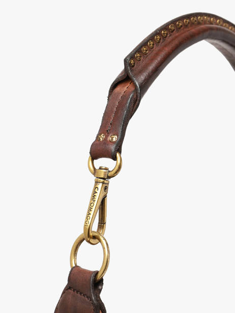 Besace Kura Cuir Campomaggi Marron kura 45720ND vue secondaire 2