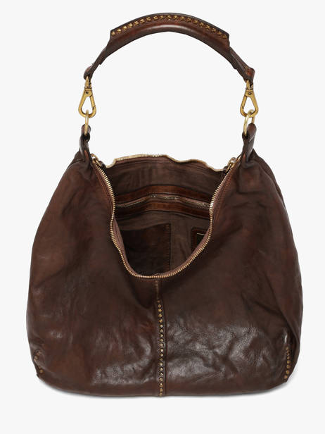 Besace Kura Cuir Campomaggi Marron kura 45720ND vue secondaire 3