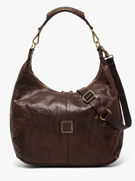 Besace Kura Cuir Campomaggi Marron kura 45720ND vue secondaire 4