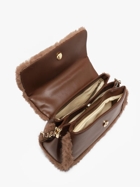 Sac Bandoulière Polly Chaîne Laurent david Marron ld bags 89 vue secondaire 2