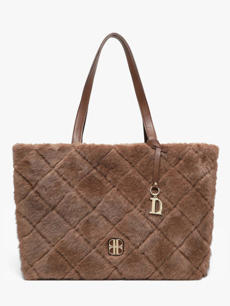 Sac Porté épaule Polly Format A4 Laurent david Marron ld bags 887