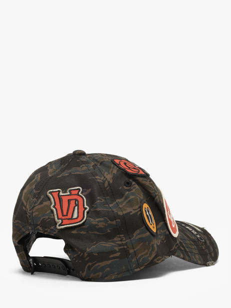 Casquette Von dutch Vert accessoires KAMO02 vue secondaire 2