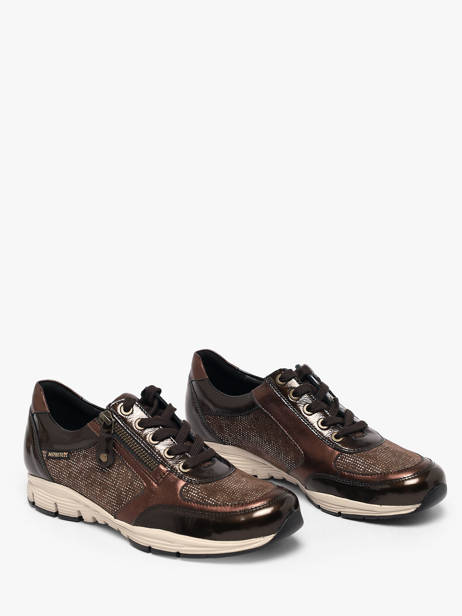 Sneakers En Cuir Mephisto Marron women P5150396 vue secondaire 1