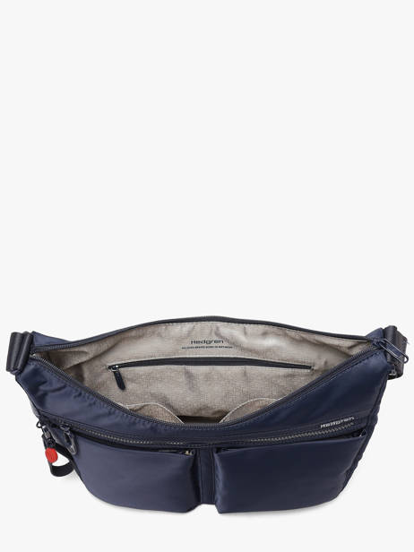 Sac Bandoulière Alex Polyester Recyclé Hedgren Bleu inner city upgrade HIC437 vue secondaire 2