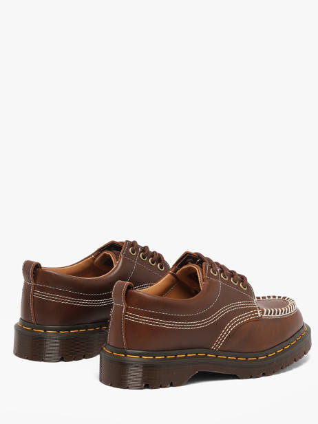 Chaussures Lowell En Cuir Dr martens Marron boy 31817243 vue secondaire 2