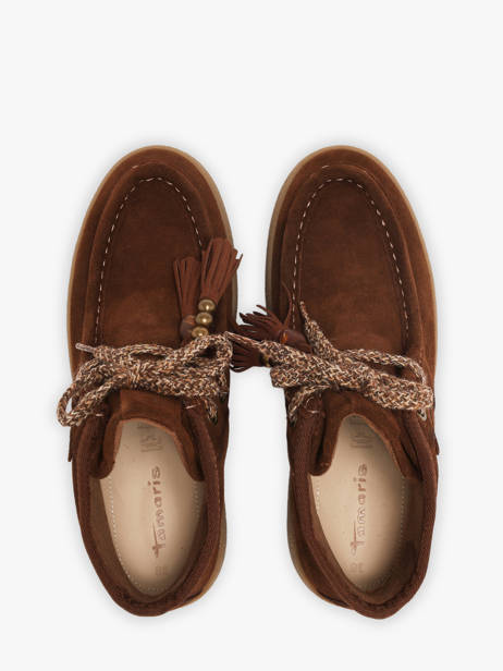Bottines En Cuir Tamaris Marron women 47 vue secondaire 3