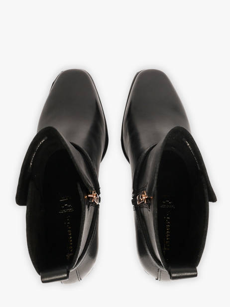Bottines à Talon En Cuir Tamaris Noir women 47 vue secondaire 3