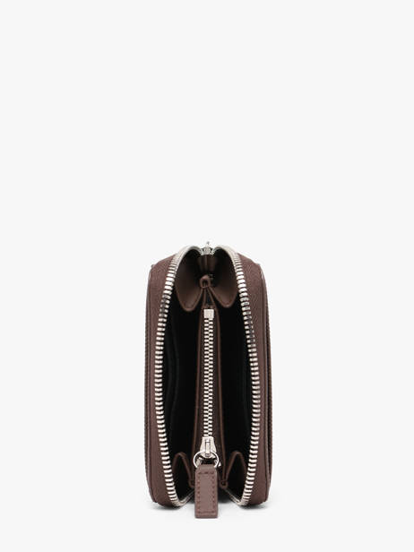 Portefeuille Lacoste Marron daily city NF4764DZ vue secondaire 1