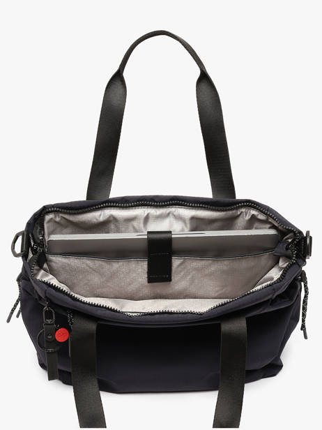 Sac Porté épaule Satoshi Polyester Recyclé Hedgren Bleu string HSTG06 vue secondaire 2