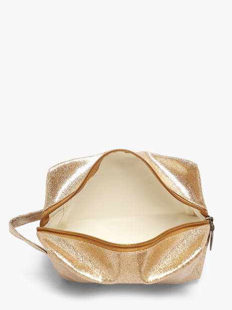 Zipped Pouch S Scintilette Le voyage en panier Gold accessoires S other view 1
