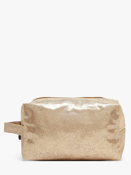 Zipped Pouch L Scintilette Le voyage en panier Gold accessoires L