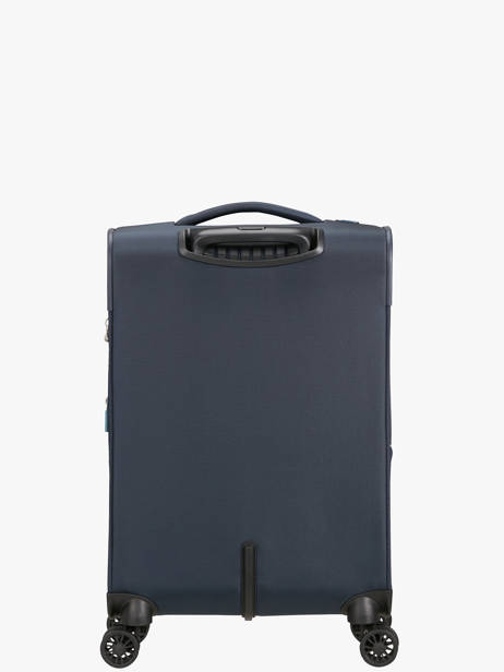 Expandable Cabin Luggage American tourister Blue summerride 156991 other view 5
